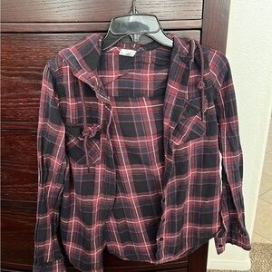 Womens hooded flannel